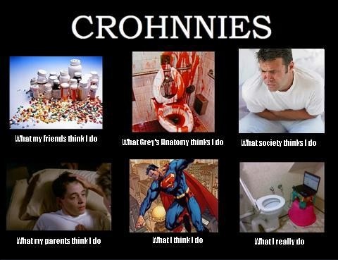 Crohn's Disease memes | Nonsense from Wyatt Fuller